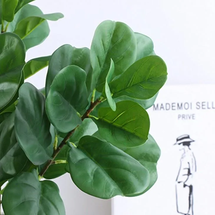 Faux Fiddle Leaf Fig Plant Branch